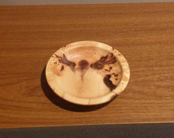 Diminutive Maple burl plate