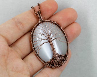 Family tree necklace Tree-of-life pendant Tree-of-life necklace Tree-of-life jewelry-for-mom gift Wedding jewelry-for-bride gift bridesmaid