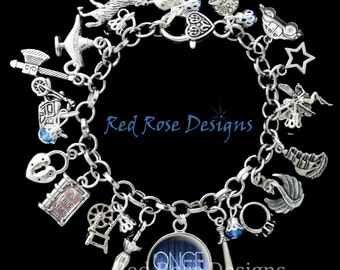 Once Upon A Time Themed Charm Bracelet