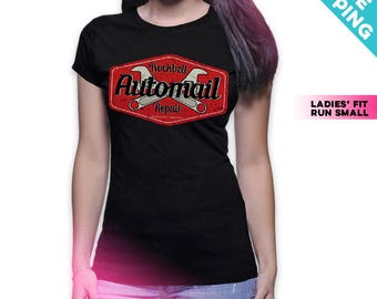 Rockbell Automail Repair - Fullmetal Alchemist anime T-Shirt