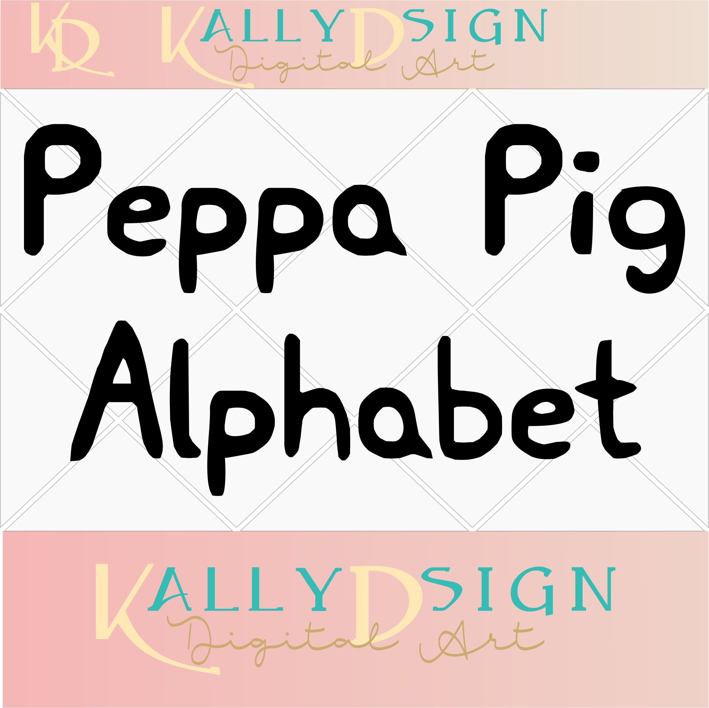 Download Peppa Pig SVG, Peppa Pig Party, Peppa Pig Invitation, SVG ...