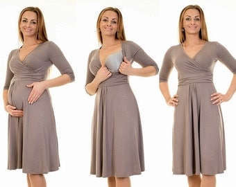 3-in-1 maternity clothes maternity dress still dress maternity wear