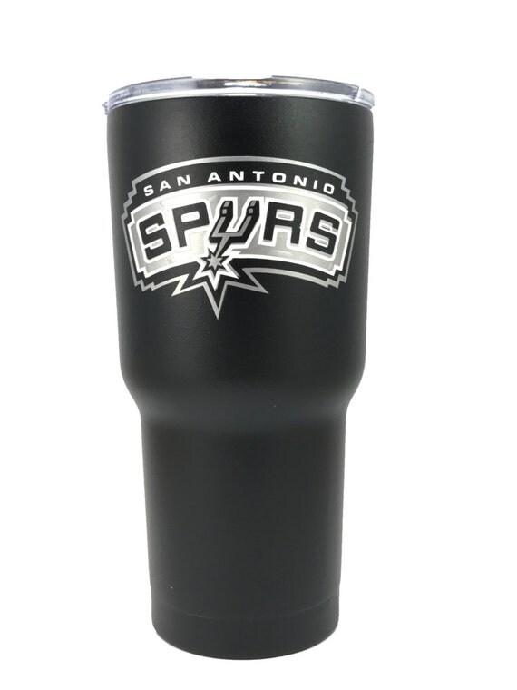 San Antonio Spurs personalized 30 oz Custom Powder Coated