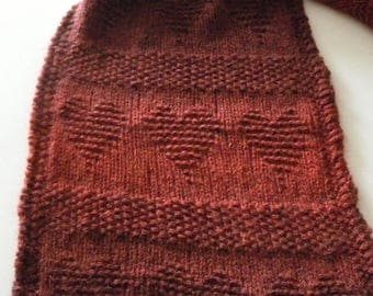 Heart knitting pattern Etsy