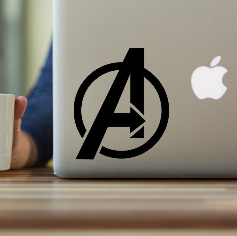 Avengers Decal Avengers Logo Decal Marvel Avengers Vinyl
