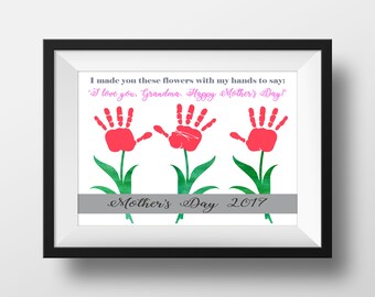 Kids handprints | Etsy