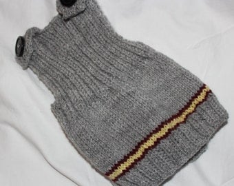 Hogwarts Harry Potter Inspired Baby Knitted Sweater Vest (All Houses Available! - Gryffindor, Hufflepuff, Slytherin and Ravenclaw)