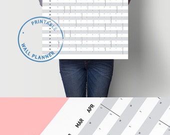 A1 wall calendar | Etsy
