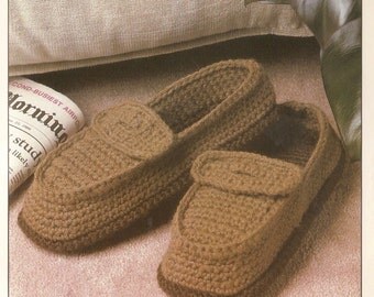 Crochet Pattern for Super Pack of Mens Loafers Crochet