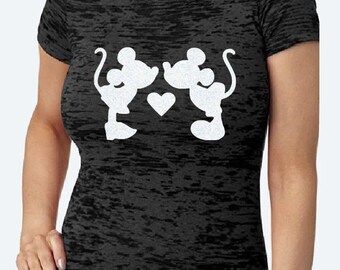 womens disney shirt - womens minnie mouse shirt - womens disney t-shirt - disney shirt - minnie and mickey shirt - minnie mouse- mickey
