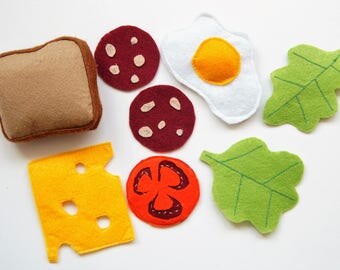 Handmade Felt food Birthday crowns Baby accessories by NeymoStore