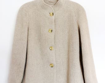 Vintage Swiss Wool Bridge Coat - Rare