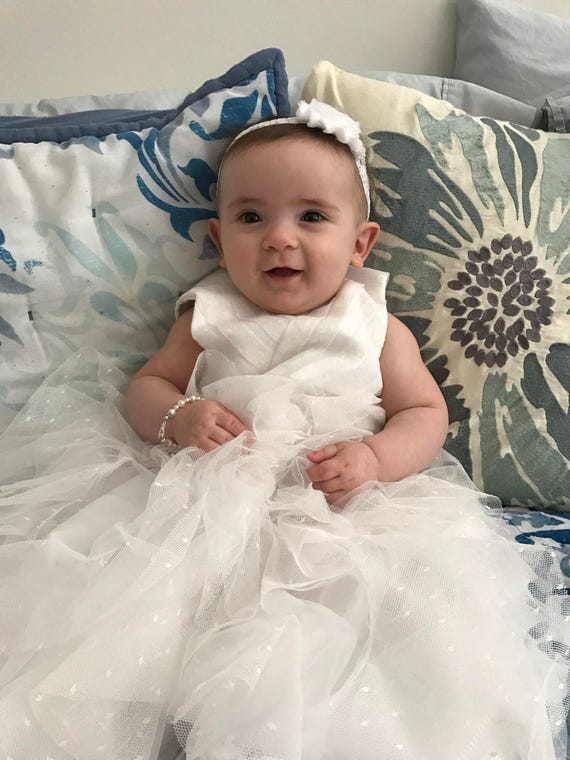 Christening Gown Baptism Gown made from your Wedding dress