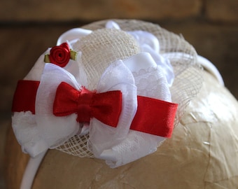 Mary Poppins Jolly Holiday Hat,Mary Poppins Mini Hat Headband,Poppins Costume, Disney, Jolly Holiday costume, Poppins, Disney Bound, Fun Run