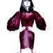 The Oxblood Dress, print from original watercolor and pen fashion illustration by Jessica Durrant