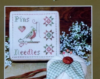 Counted Cross Stitch Pattern | ANNIE'S PINBOX | Plum Pudding | NeedleArt | Barbara Cooley