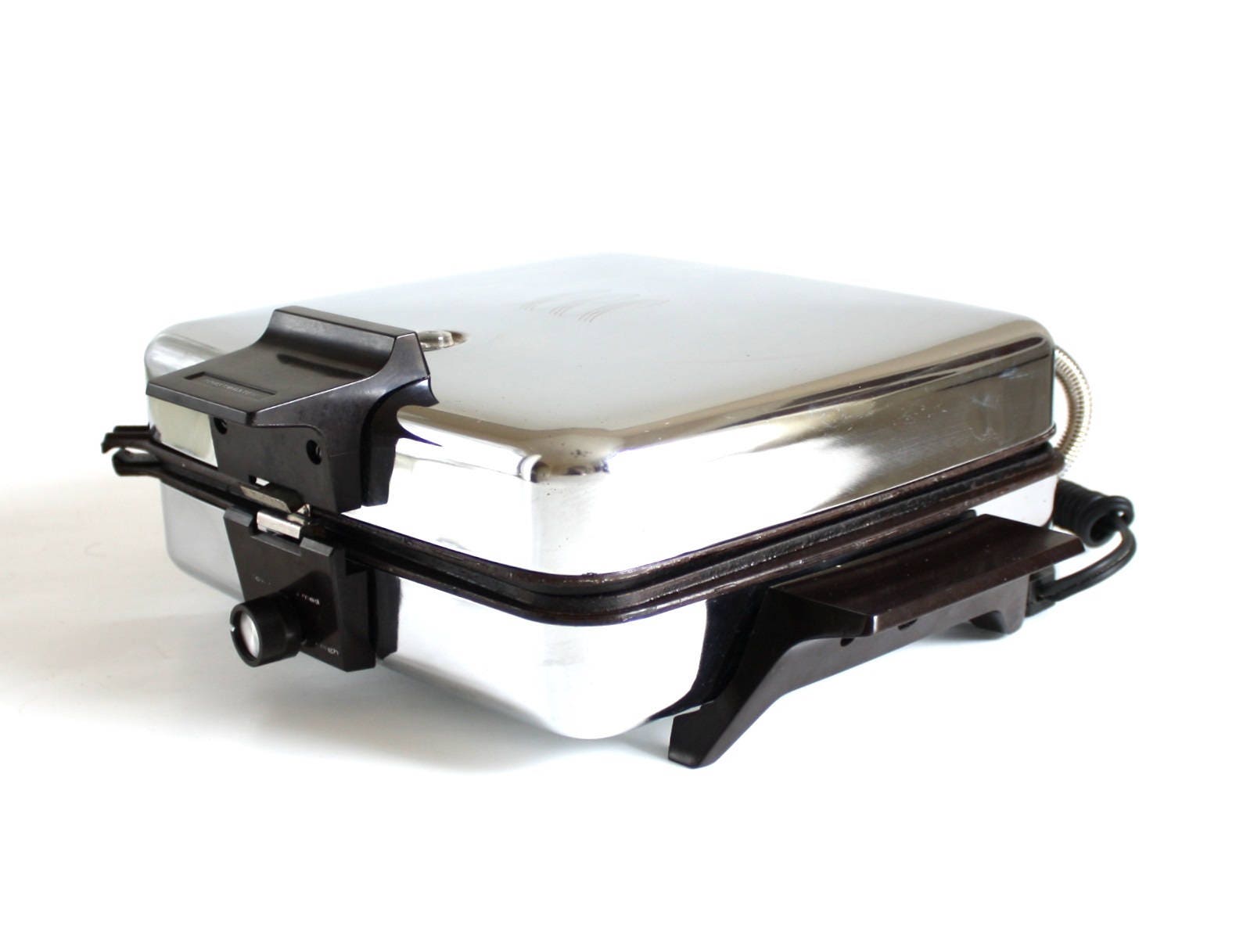 Toastmaster Waffle Iron Sandwich Grill 259A Chrome Nonstick