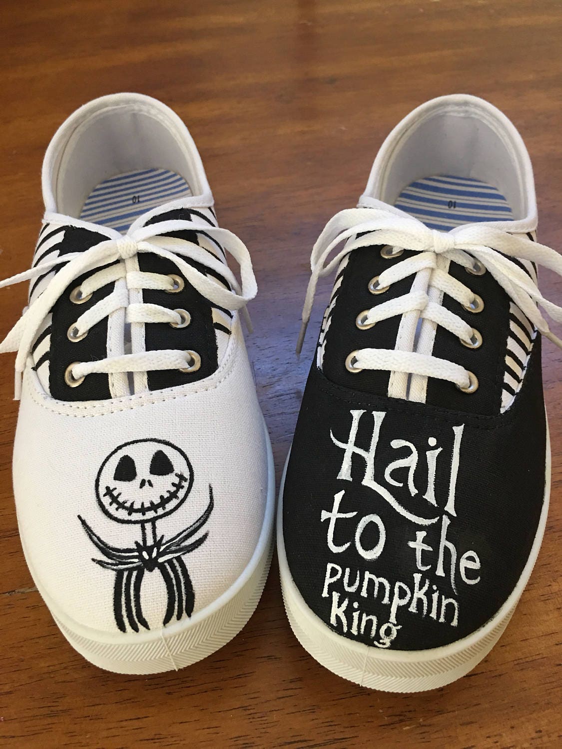 Hand Painted Nightmare Before Christmas Shoes