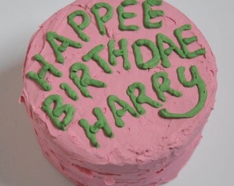 Harry Potter Hagrid Birthday Cake Trinket Jewellery Box