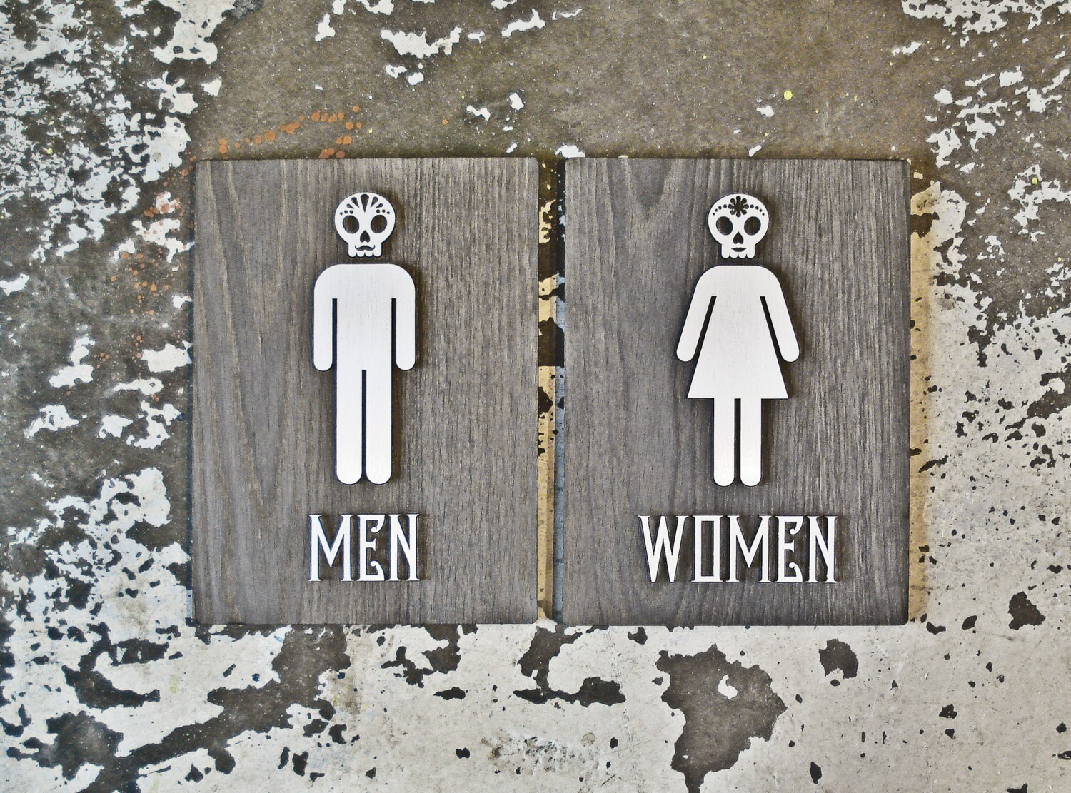 Bathroom Sign Texture day of the dead bathroom sign set dia de los muertos Bathroom Sign Texture day of the dead bathroom sign set dia de los muertos
