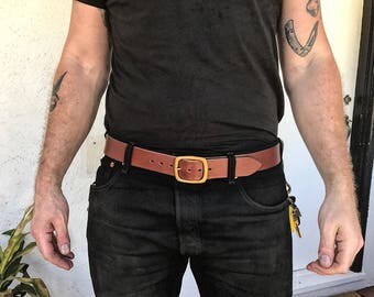 Minimalist Leather Belt