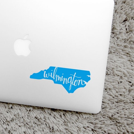 Wilmington North Carolina Vinyl Decal Sticker Wilmington