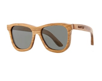 Handmade Teak Wooden Polarized Wayfarer Sunglasses | Wooden Sunglasses | Mens Sunglasses | Womens Sunglasses | Wayfarer Sunglasses | Shades