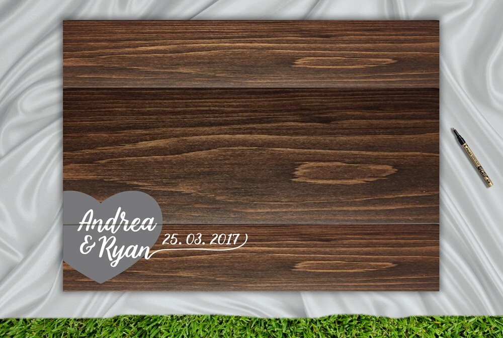 Wooden Guest Book Wedding Sign Ideas Wedding by