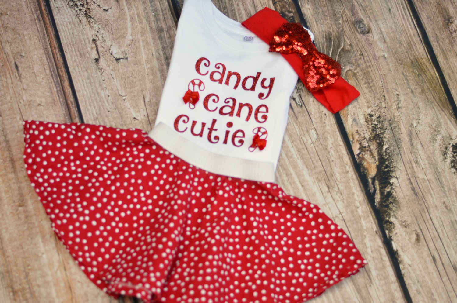 candy cane cutie shirt