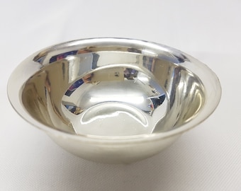Minature Silver Plated Bowl