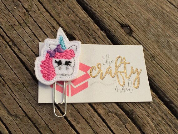 Unicorn Clip/Planner Clip/Bookmark.