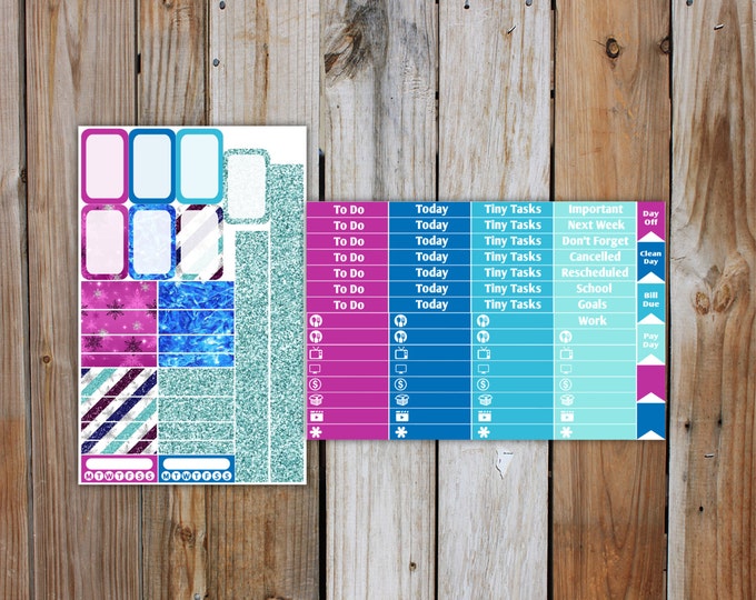 Frozen Planner Sticker MINI Kit | Planner Stickers Kit for use with ERIN CONDREN Life Planner