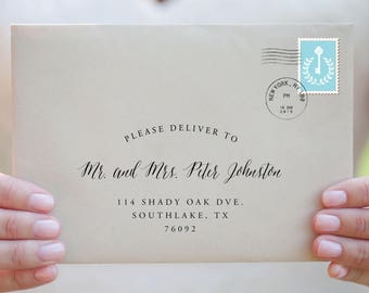 Envelope Template, Envelope Address Template, Wedding Envelope Template, Envelope Addressing, Address Labels, Wedding Envelopes, Printable