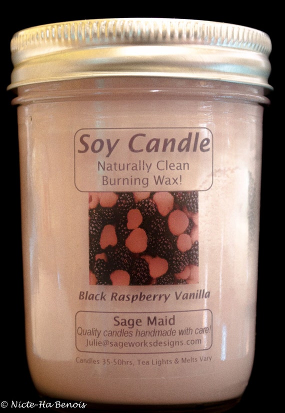 wax candle soy making temperature SHIPPING) Pint  Jar Fruity Eco  Scents Candle (FREE Mason Half Soy