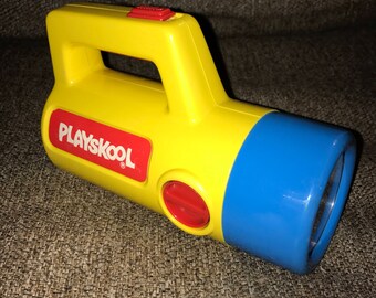 playskool flashlight vintage