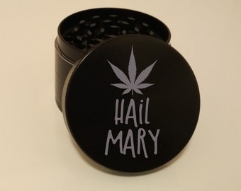 Hail Mary 2 inch 4 piece grinder | Fly High Grinders #41
