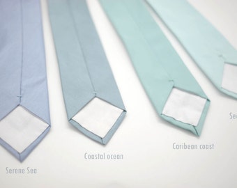 Coastal spa,dusty turquiose, pale aqua, beach wedding,surf,blue green grey groom,groomsmen,men,dusty aqua turquoise teal pantone wedding tie