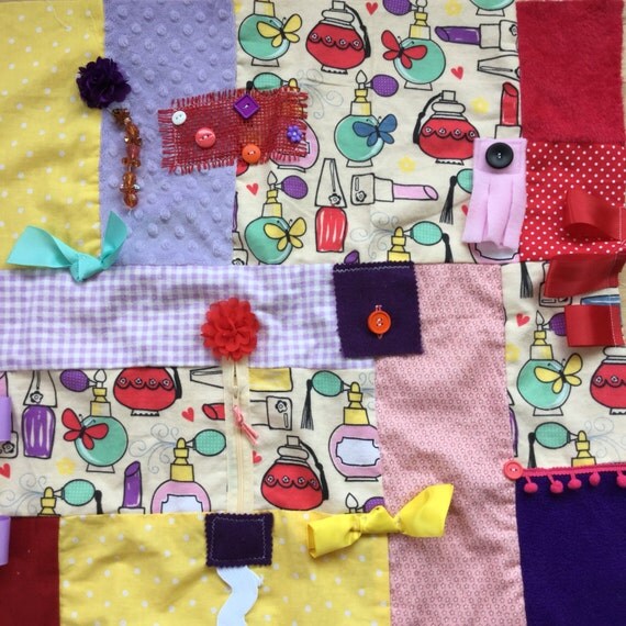 Busy Blanket for Dementia Fidget Quilt Alzheimer's