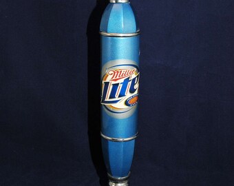 Miller Lite Beer Tap Handle 12 Inch Tall Used Condition 01357