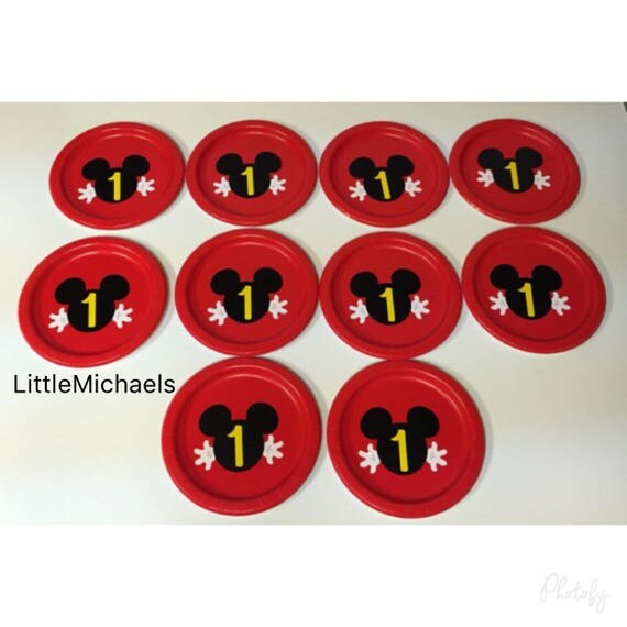 Mickey Mouse Plates Mickey Mouse Birthday Party Plates