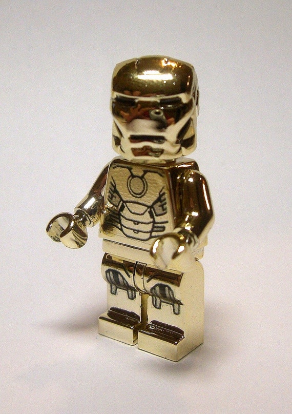 lego iron man black and gold