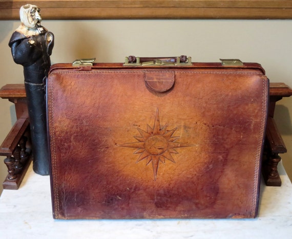 gladstone leather briefcase