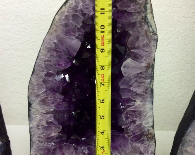 Amethyst Geodes from Brazil 14" Tall- 36 LBS YOU PICK! Healing Crystals \ Reiki \ Healing Stone \ Amethyst Crystal \ Chakra \ Home Decor
