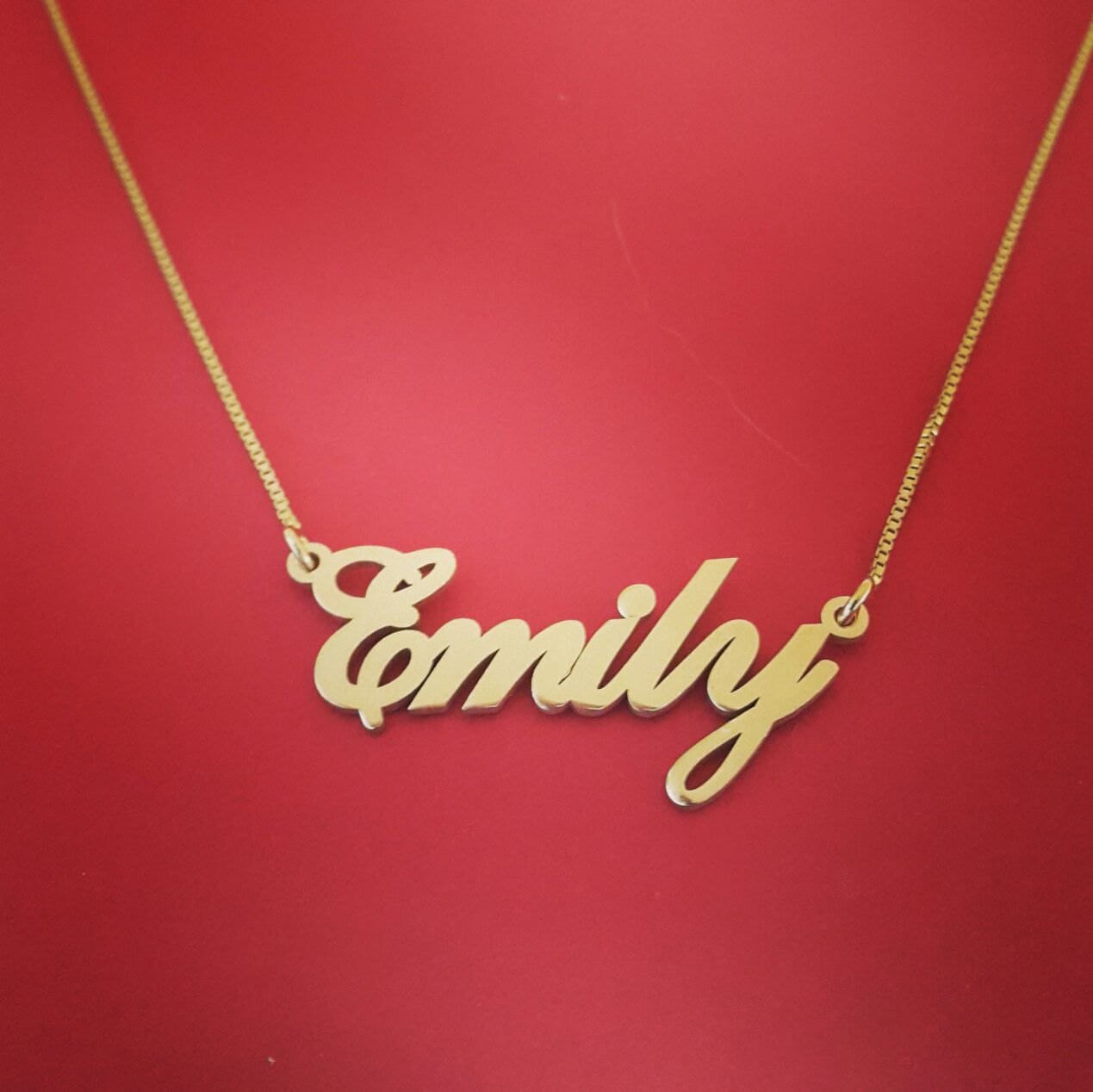 gold chain with name