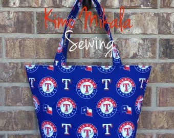 Texas Rangers Baseball Handbag/Shoulder Bag