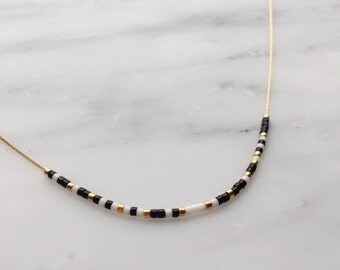 Morse Code Necklace / Customized Personalized Necklace / Gold Layering Necklace / Dainty Necklace / Bridesmaid Necklace / Birthday Idea