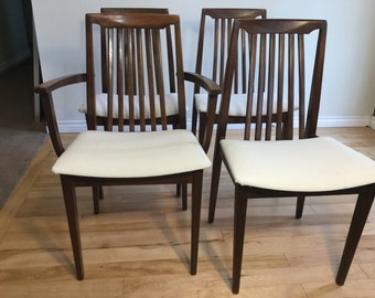 MCM Walnut Dining Chairs