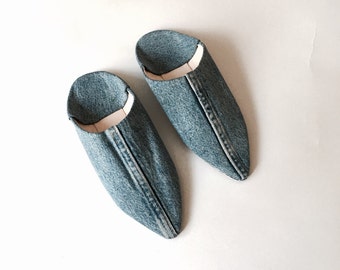 Vintage Babouche Slippers 38