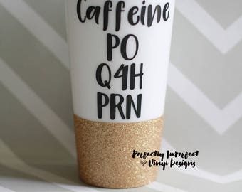 Nursing Coffee Mug/Nursing Coffee Tumbler/Nursing Student Gift/Custom Coffee Tumbler/Travel Coffee Mug/Nurse Travel Coffee Mug/Nurse Gift