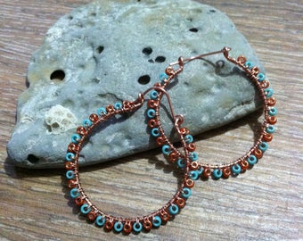 BOHO Hoop Earrings